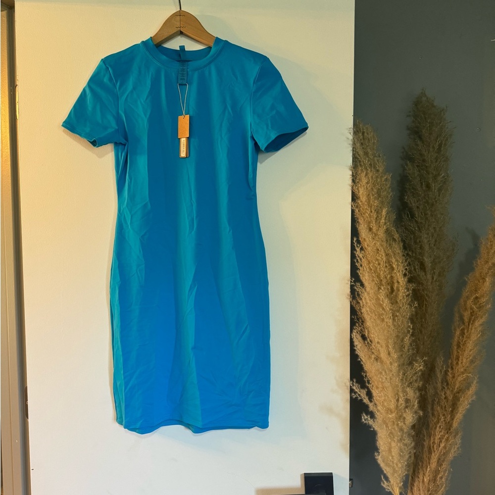 SKIMS Blue Bodycon Dress